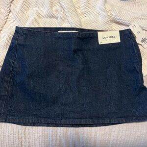 Abercrombie Blue Denim Skirt